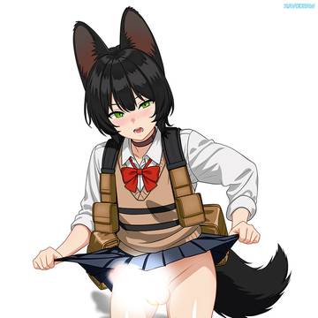 狐耳ふたなり戦術女子高生 委託