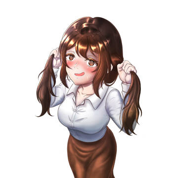 手ツインテ