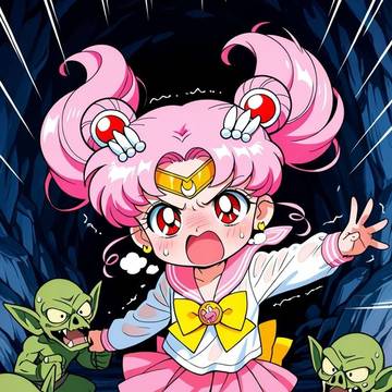 セーラームーン うさぎ・スモールレディ ゴブリン