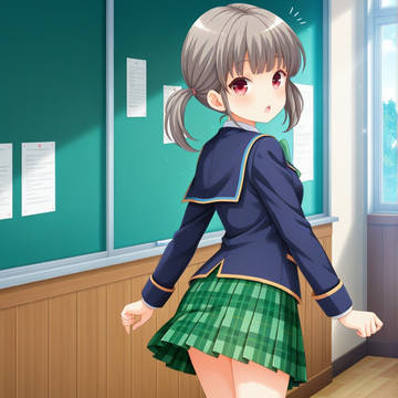 振り向く鴫野睦ちゃん