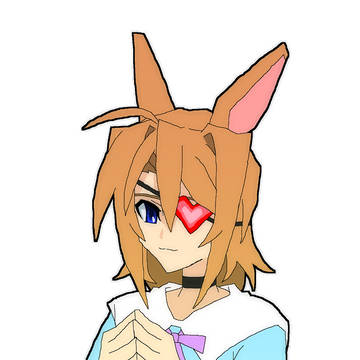 創作ウサ耳眼帯ロリ
