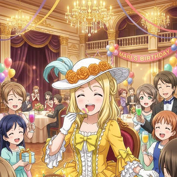 小原鞠莉誕生日2026（大正浪漫ドレス服装.ver）