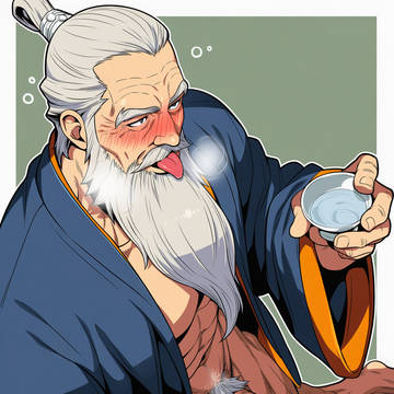 Drunken pervert eldrly man