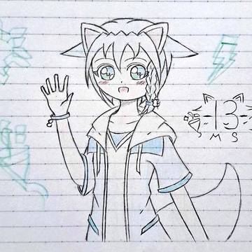 プチ誕生日イラスト