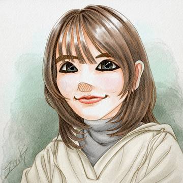 【似顔絵】唐田えりか　ドラマ「君が死刑になる前に」