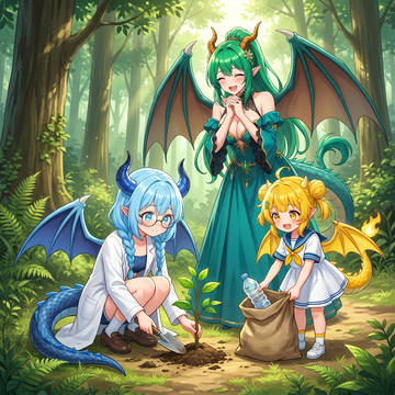 小さな親切運動スタートの日（宝石竜姫）