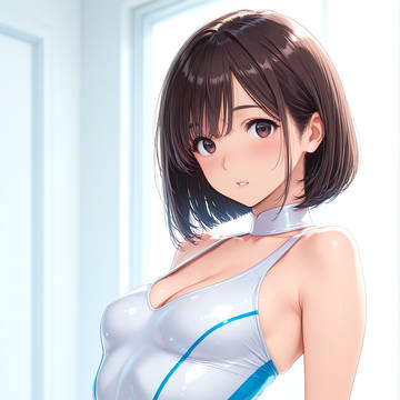 ハイレグ競泳水着