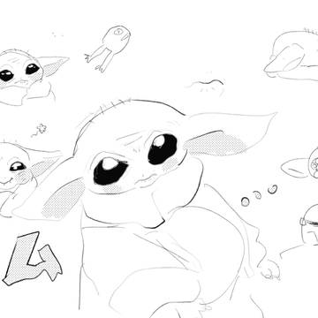 かわいいよもぎもち