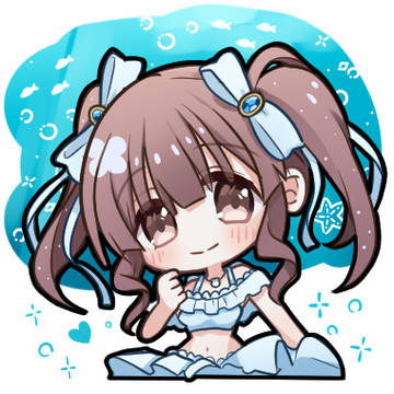 【Memory Pict.】緒方智絵里ちゃんスタンプ