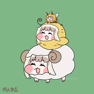ひつじが1ﾋﾟｷ ひよこが2ﾋﾟｷ みつばちが3ﾋﾟｷ