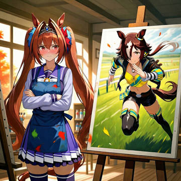 【21時投稿】2.7 トレセン絵画コンテスト（ダスカ編）