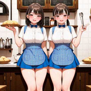 限界ミニスカウェイトレス 神◯屋編