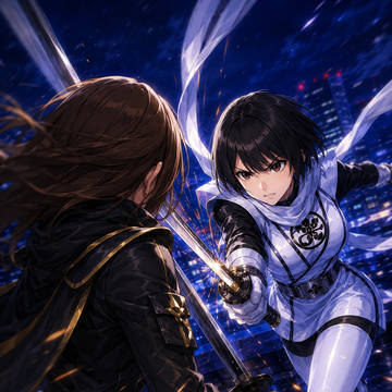 ハヤテホワイトvsメイガブラックその２