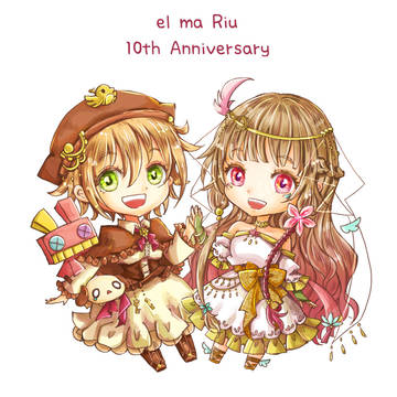 el ma Riu 10th Anniversaryアクキー!