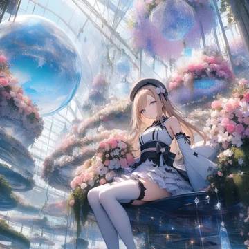 flower and glass