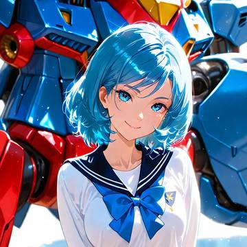 フォウ・ムラサメ風の女子高生