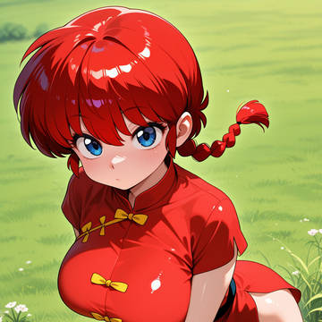 早乙女らんま 辮子姑娘