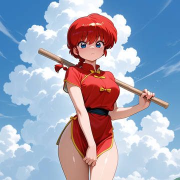 早乙女らんま 辮子姑娘