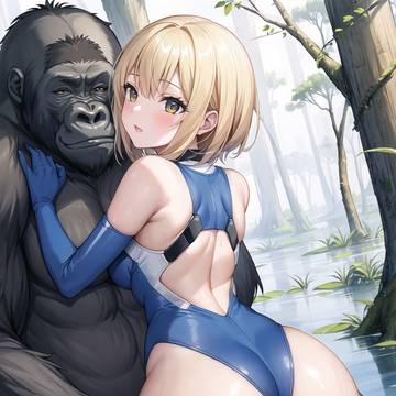 これからモンスターとSEXのバストガール