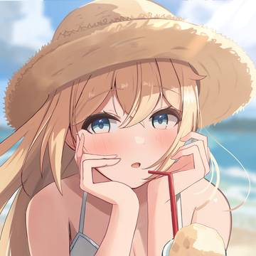 麦わら帽子のござるさん