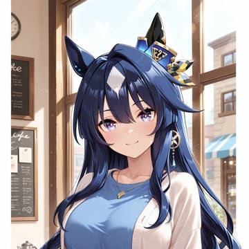 私服なヴィルシーナと待ち合わせ