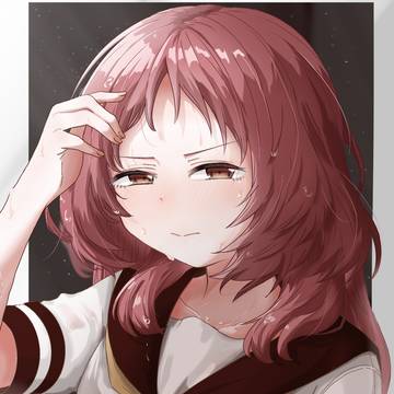 三重さんと雨宿り