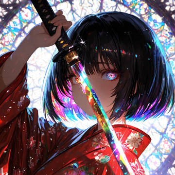 🌈聖光に染まる虹刃の剣姫🗡️