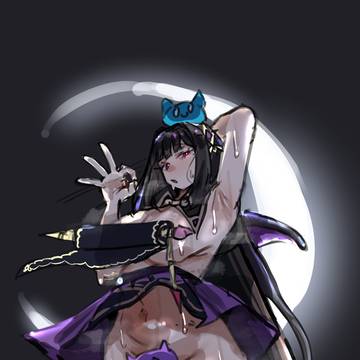 메이플 신캐 낙서