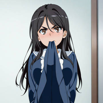 咥えスカート