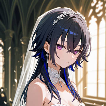 一ノ瀬うるは ウェディングドレス