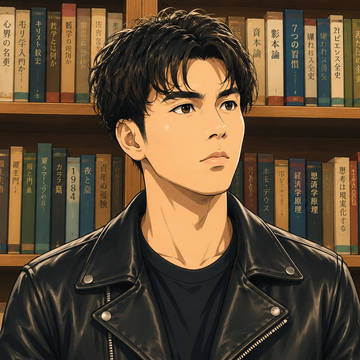 図書館の美少年