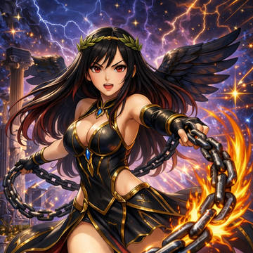 【ギリシア神話】アレクトさん（リメイク）