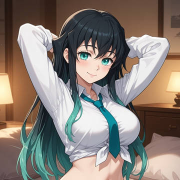 Muichiro Tokito in a thong