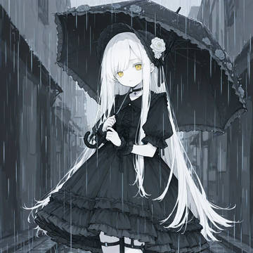 雨とゴスロリ