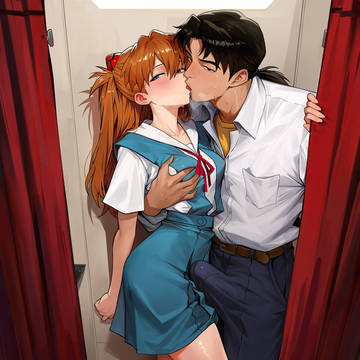 店でのセックス 惣流・アスカ・ラングレー 加持 リョウジ