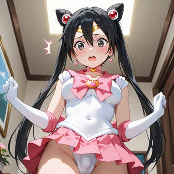 セーラーちびムーン キリトちゃん / キリト強制コスプレ 37