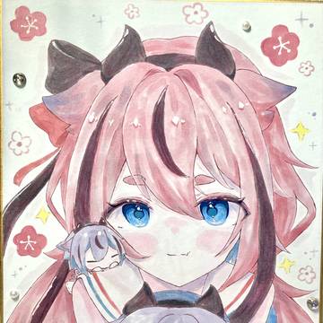 色紙ヒメちゃん