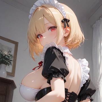 巨尻メイド