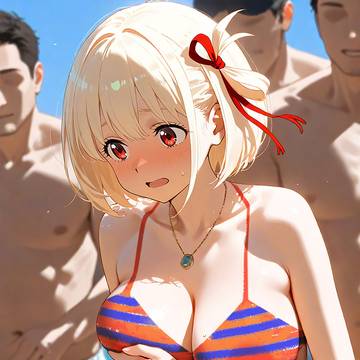 錦木千束 ボディーペイント