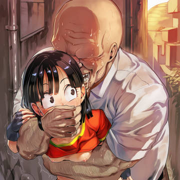 襲われるパンちゃん