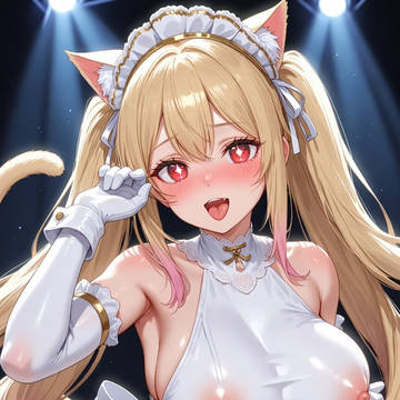 似合うかにゃ？