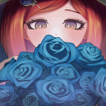 青薔薇