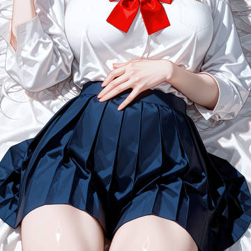 今日はリボン結んでみたの🎀