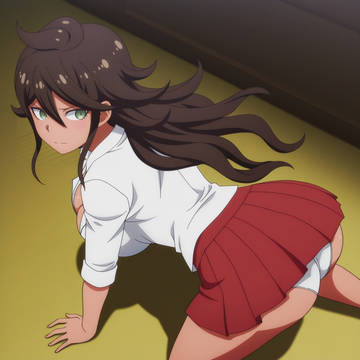 終里赤音パンチラ