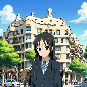 カサ・ミラの秋山澪