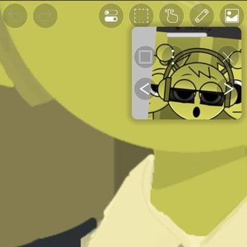 制作中のイラスト