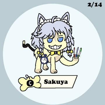 Sakuya as Mewgenics thief