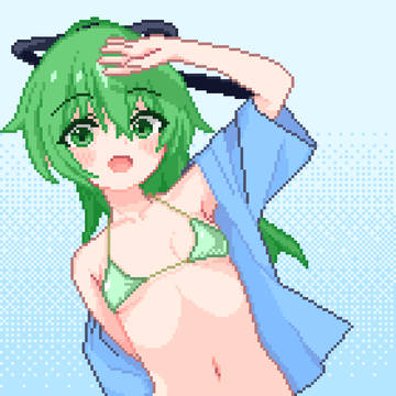 水着なウィンちゃんとか