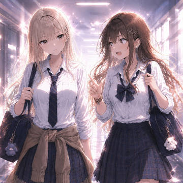 【GAL&GAL】オーラのある2人