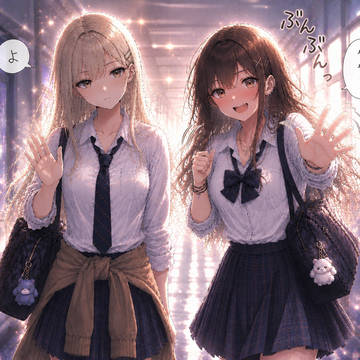 【GAL&GAL】2人の挨拶
